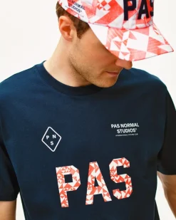 Pas Normal Studios PAS Off Race T-Shirt Navy