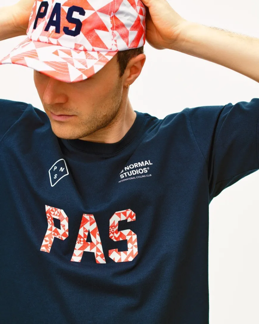 Pas Normal Studios PAS Off Race T-Shirt Navy