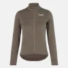 Pas Normal Studios Women's Essential Thermal Long Sleeve Jersey Ash Brown