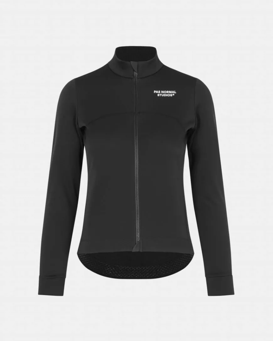 Pas Normal Studios Women's Essential Thermal Long Sleeve Jersey Black