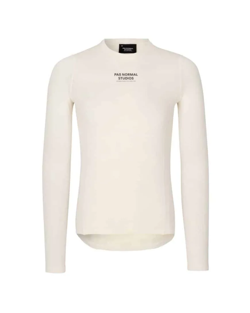 Pas Normal Studios Women's Thermal Long Sleeve Base Layer Off White