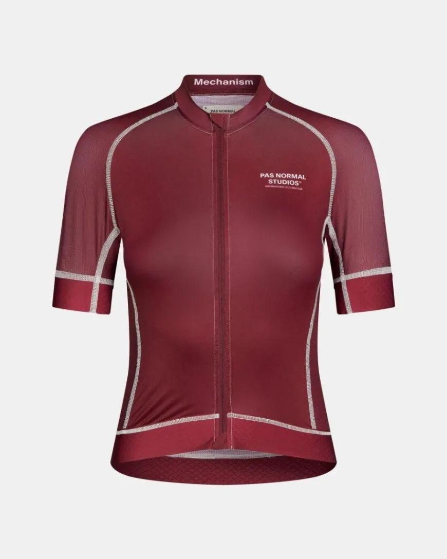 Pas Normal Studios Women's Mechanism Jersey Burgundy