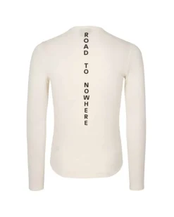 Pas Normal Studios Women's Thermal Long Sleeve Base Layer Off White