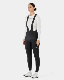 Pas Normal Studios Women's Essential Thermal Long Bib Black