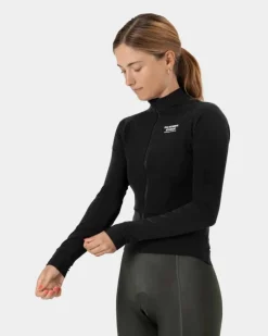 Pas Normal Studios Women's Mechanism Thermal Long Sleeve Jersey Black