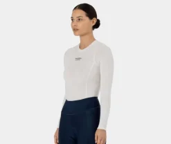 Pas Normal Studios Women's Thermal Long Sleeve Base Layer Off White