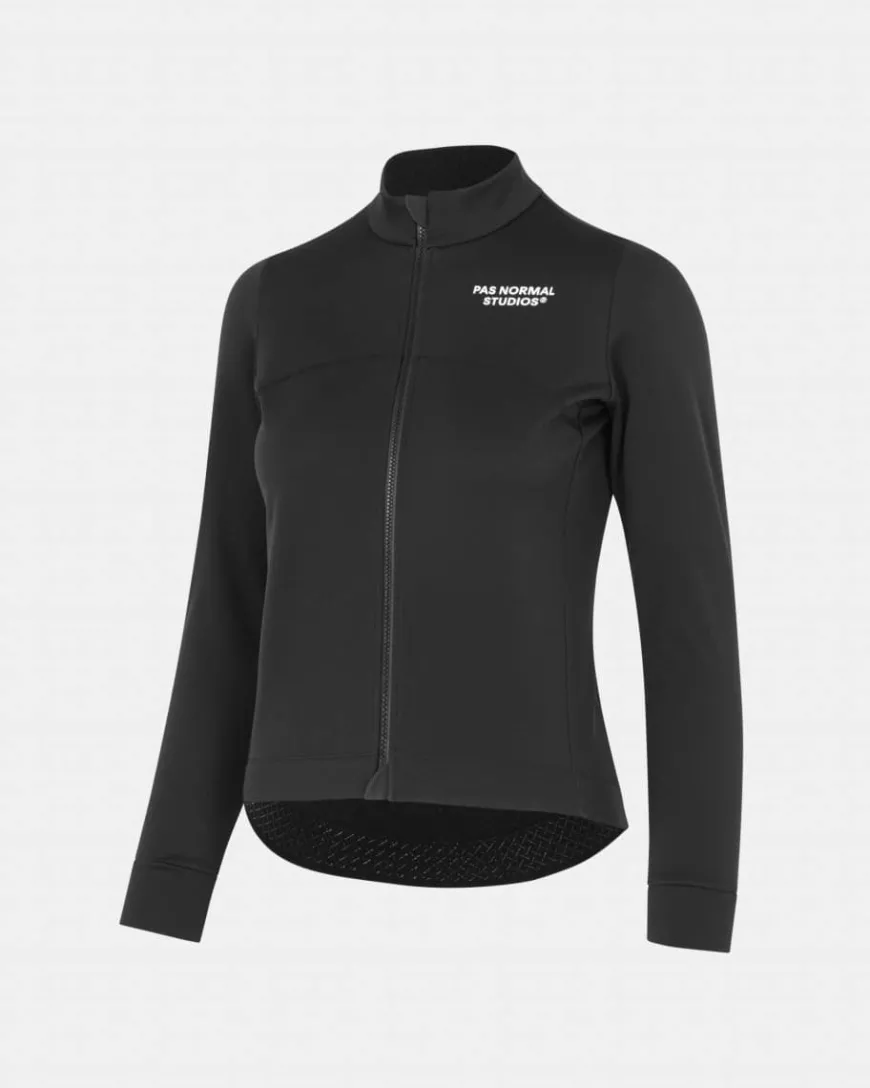 Pas Normal Studios Women's Essential Thermal Long Sleeve Jersey Black