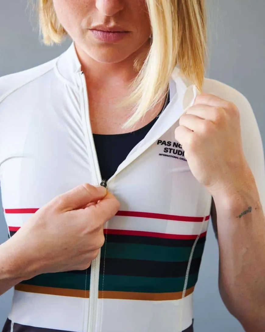 Pas Normal Studios Women's Mechanism Late Drop Jersey Off White