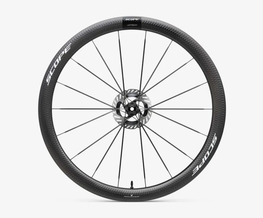Scope Cycling Wielset Artech 4 Disc Black Shimano