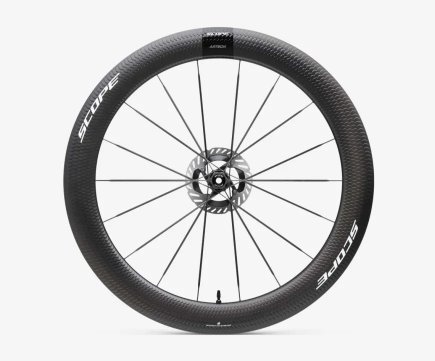 Scope Cycling Wielset Artech 6 Disc Black Shimano