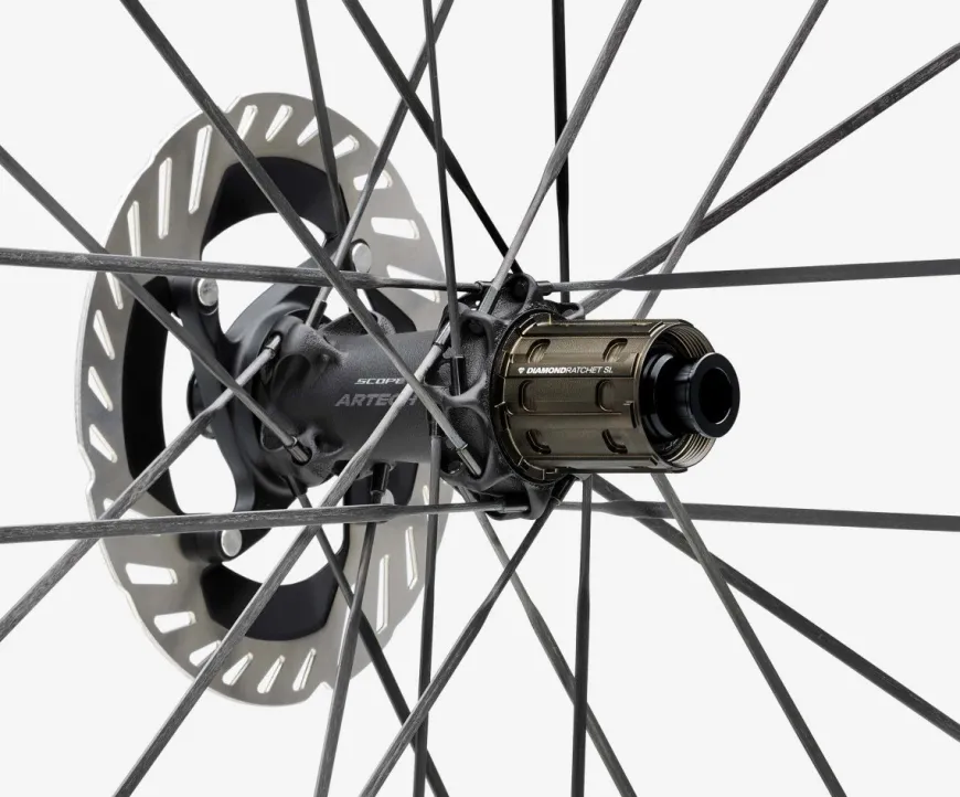 Scope Cycling Wielset Artech 4 Disc Black Shimano