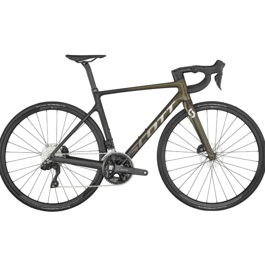 Scott Addict RC 40 Yellow Heren