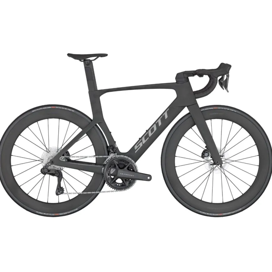 Scott Foil RC 10 Sunbeam Black Heren