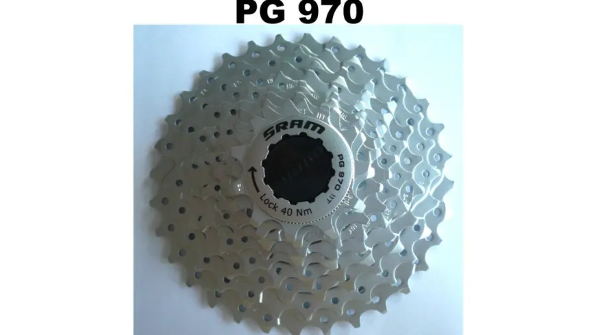 Sram PG-950 11-32T 9 Speed Cassette Zilver