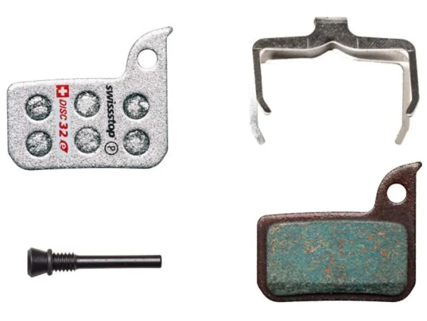 Swiss Stop Remblok Disc 32 E SRam eTap HR Zilver